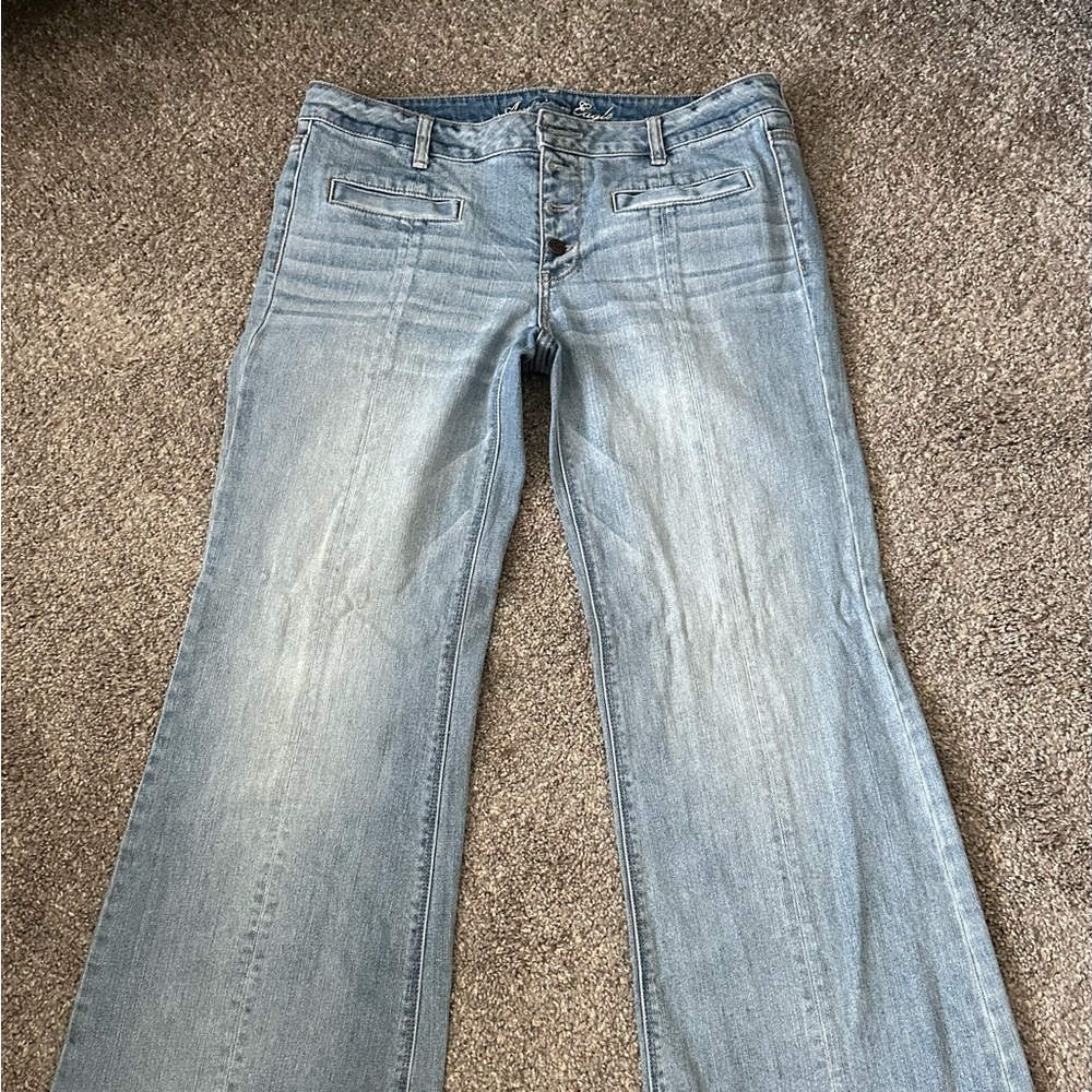 America Eagle A-Line jeans size 14